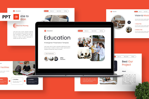 Education - Kindergarten Powerpoint preview 7