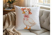 Watercolor Goose Clipart, an Animal Illustration by Villa 11 Estudio (Thumbnail 5 of 6)