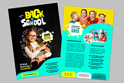 Back To School Flyer & Social Media, a Templates & Theme by McLittle Stock (Thumbnail 2 of 3)