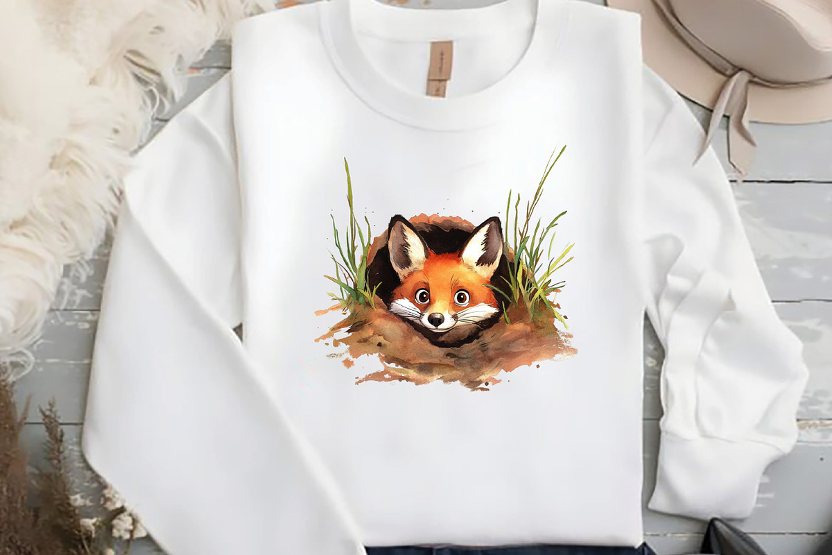 Funny Animals in Hole Clipart, an Illustration by DreamCafeArt (Photo 4 of 6)