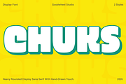 Chuks | Handwritten Typeface, a Handwritten Font by Goodwheel Studio (Thumbnail 1 of 7)