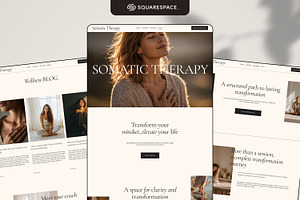 Squarespace Template for Therapists