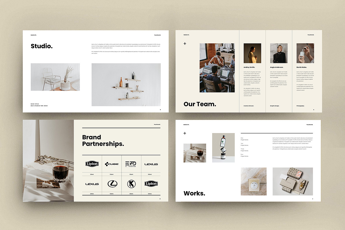 Media Kit Powerpoint Template, a Presentation Template by Occy Design (Photo 7 of 7)