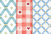 Retro Seamless Pattern Bundle, a Pattern Graphic by Black Bird Studio (Thumbnail 6 of 6)