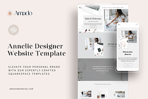 Grace Squarespace Website Template