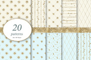Pastel geometric seamless patterns, a Pattern Graphic by Solo Art Original (Thumbnail 1 of 7)