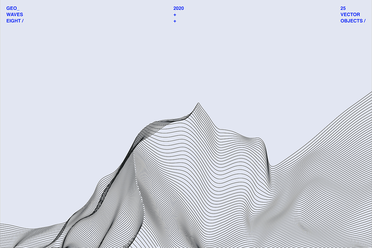 GEO_WAVES8 Vector Pack, a Background Graphic by codetoform (Photo 25 of 27)