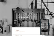 Atelier Salon - Website Template, a Squarespace Template by Gem Media (Thumbnail 1 of 5)