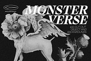 MONSTERVERSE Collage Set, an Object Graphic by angelainthefields (Thumbnail 1 of 11)