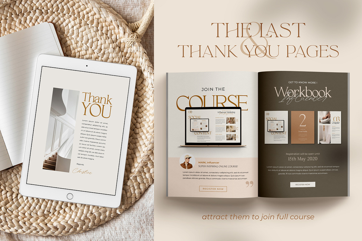 SALE WorkBook Creator Coach CANVA, a Magazine Template by Eviory (Photo 25 of 36)