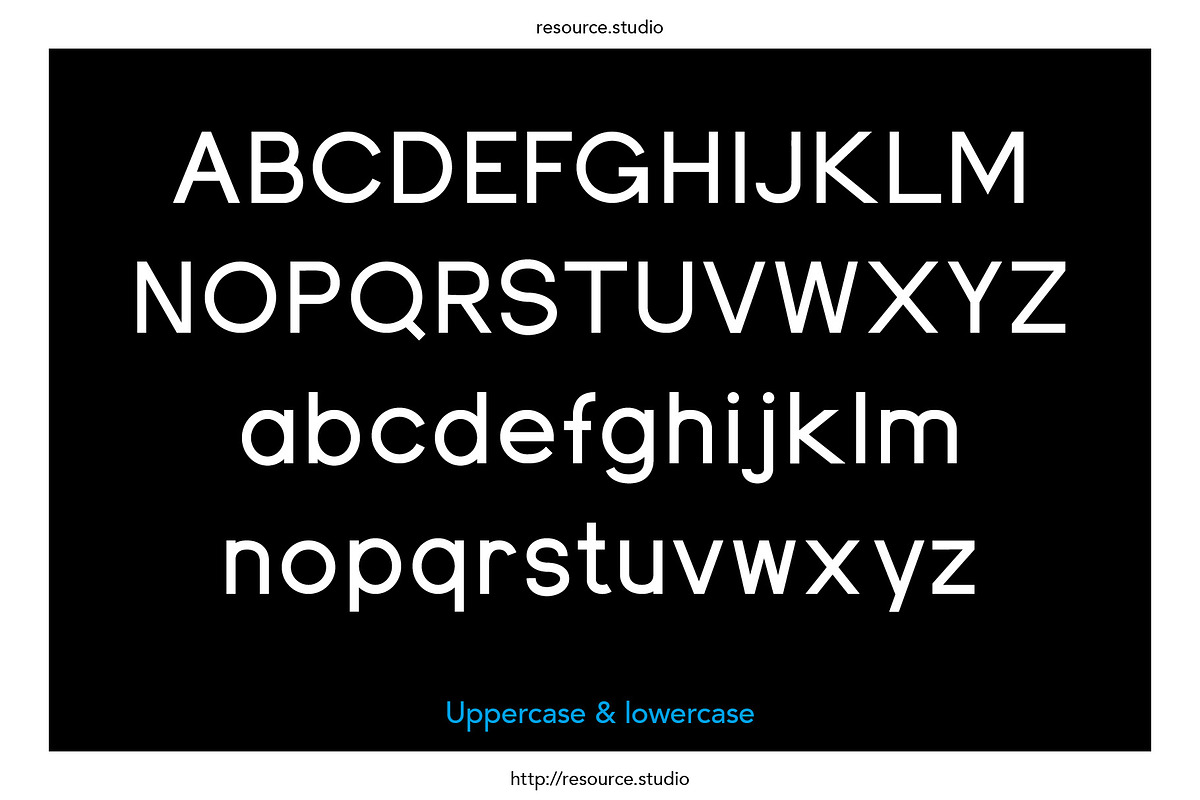 Resource Sans preview 2