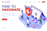 Vaccination Concepts with Docotor, a Healthcare Illustration by TAlex (Thumbnail 3 of 6)