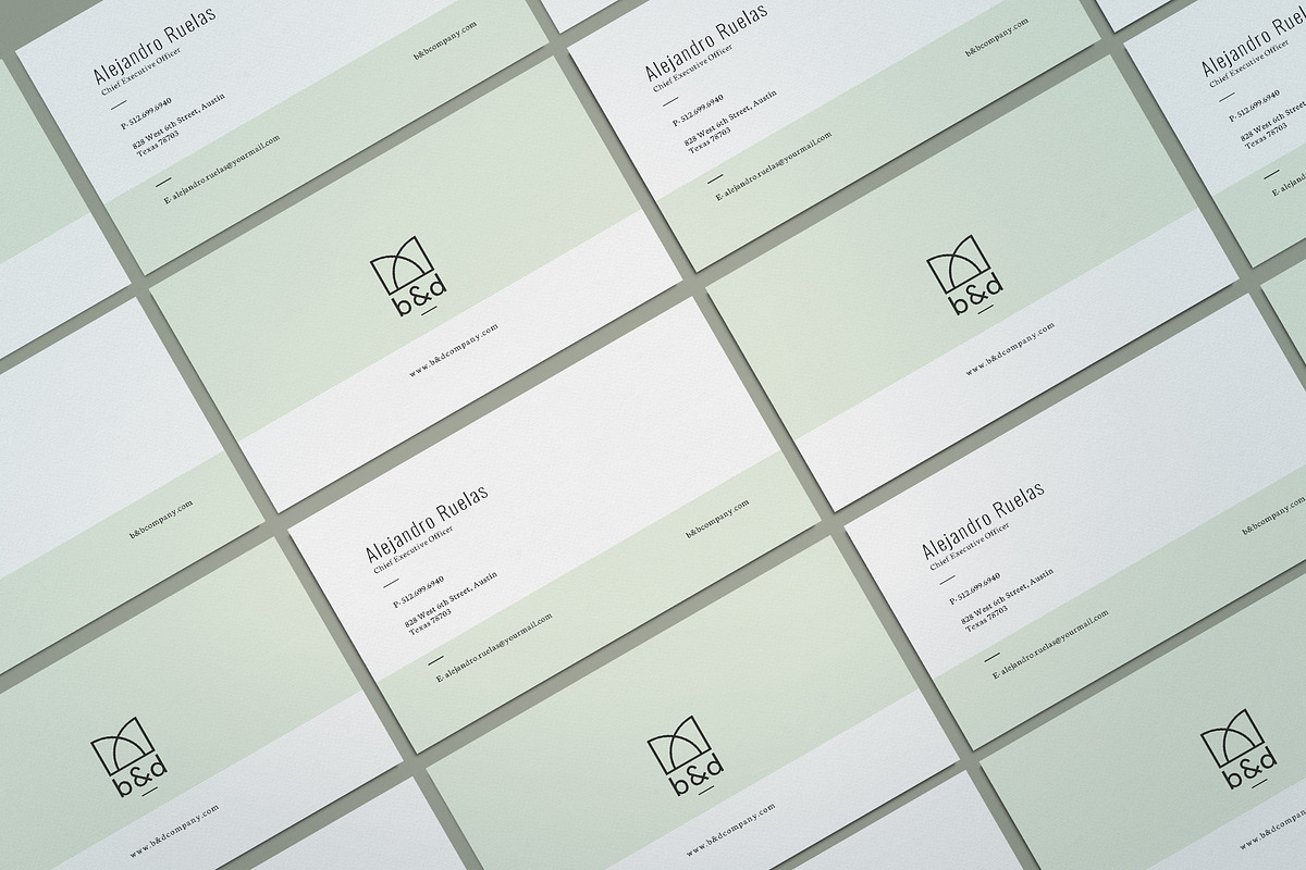 Elegant Business Card, a Business Card Template by ThemeDevisers (Photo 3 of 4)