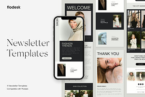 Newsletter Email Templates Flodesk, an Email Template by Feel This