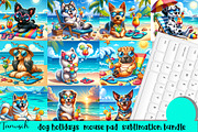 holiday dog breeds mega bundle, an Animal Illustration by TanuschArts (Thumbnail 16 of 24)