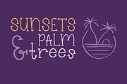 Wild Twilight Cute Typewriter Font, a Serif Font by Dancing with Ink (Thumbnail 13 of 19)