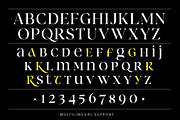 Sericate - Ligature Font, a Serif Font by Mulkan Nazir (Thumbnail 19 of 19)