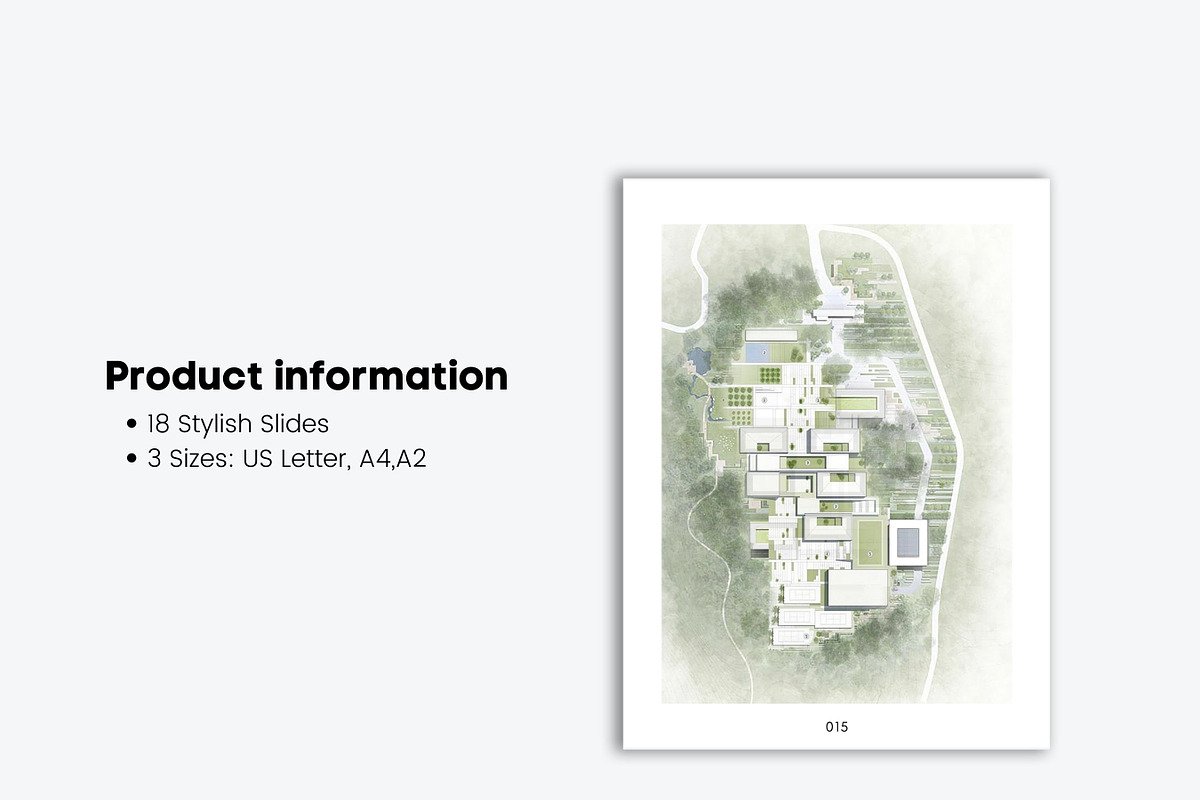 Architecture Portfolio Template, a Presentation Template by Templits (Photo 9 of 10)