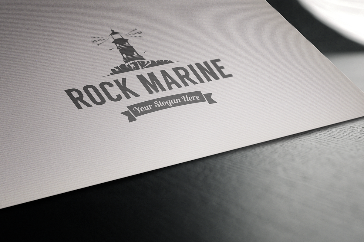 Paper Logo Mock-ups, a Presentation Template by LogoBuy (Photo 3 of 7)