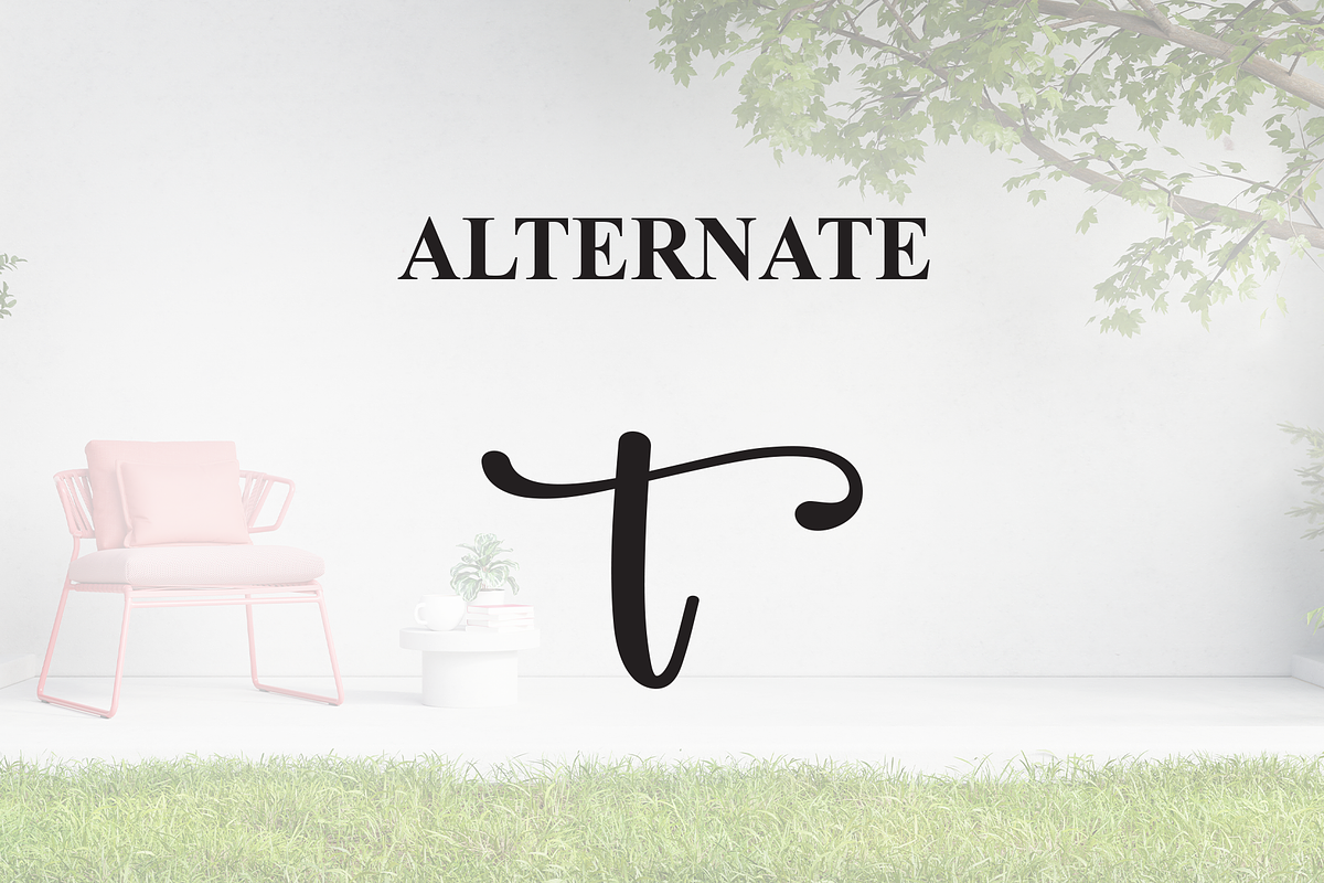 Outside | Script Font, a Handwritten Font by Scratchones (Photo 8 of 9)