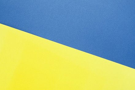 Two tone background in colors of Ukrainian flag, a School & Education Photo by AtlasStudio PRO