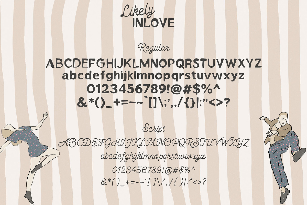 Likely Inlove – A Charming Font Duo, a Handwritten Font by deadlock studio (Photo 10 of 10)