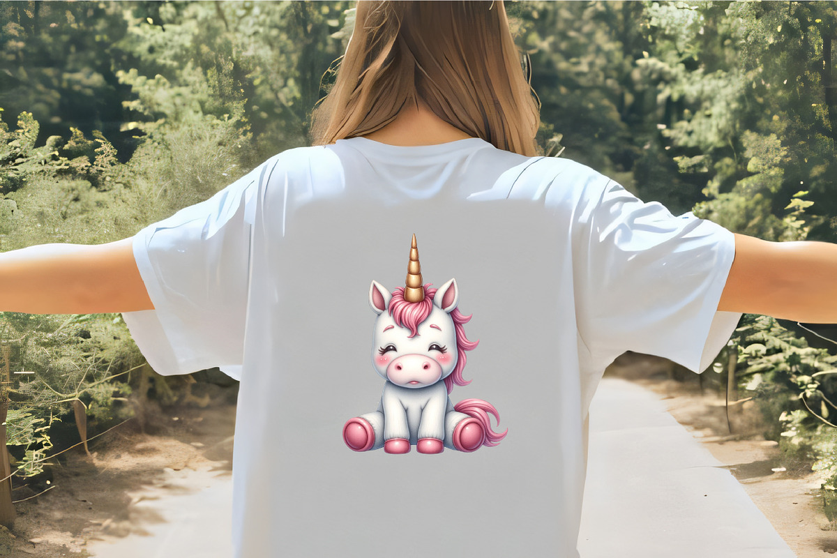 Funny Grumpy Unicorn Clipar, an Illustration by CrexoraLab (Photo 4 of 5)