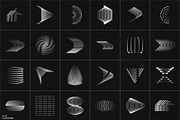 Line Logic - 240 Vector Objects, an Outline Icon by kloroform (Thumbnail 3 of 13)