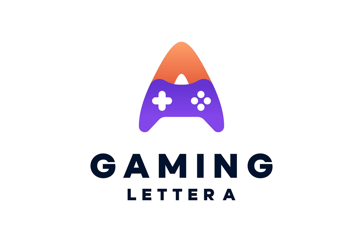 Letter A Joystick Colorful Logo, a Branding & Logo Template by ika trisiana (Photo 2 of 2)