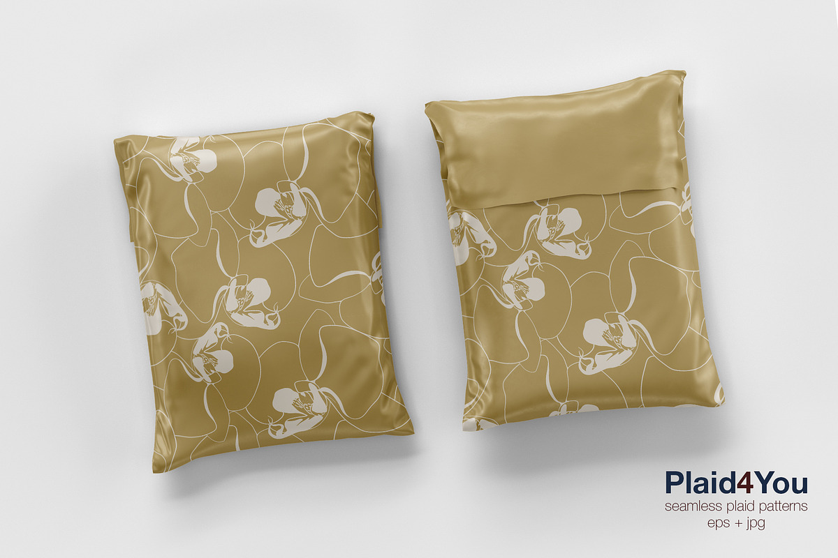 Orchid Flower Seamless Pattern, a Pattern Graphic by Plaid4You (Photo 9 of 10)