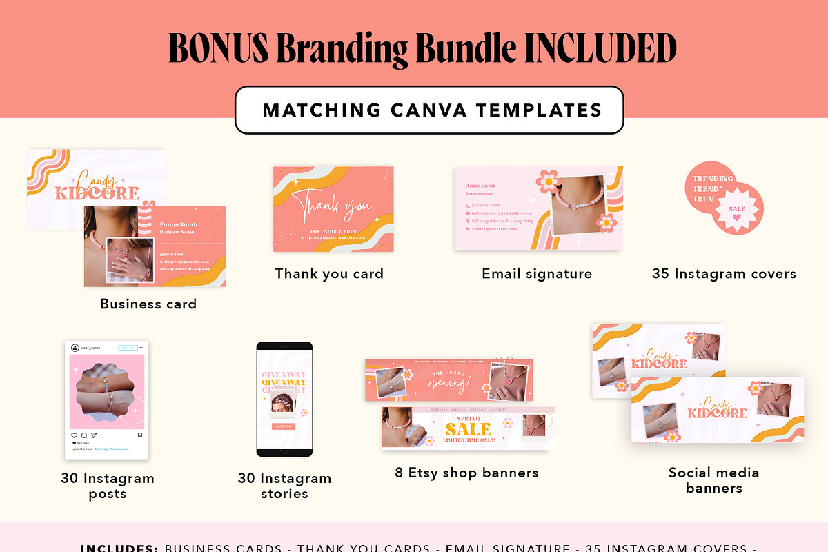 Peach Shopify Website Theme, a Shopify Template by Template Twist Shop (Photo 8 of 9)