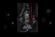 150 Retro-Futuristic Textured Shapes, an Object Graphic by Samolevsky (Thumbnail 9 of 17)