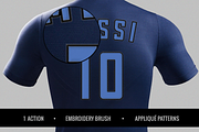 Sports Appliqué Generator Action, an Action Add-On by thedesignshark (Thumbnail 7 of 7)