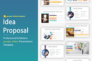Idea Proposal Google Slides, a Presentation Template by OceanArt (Thumbnail 1 of 13)