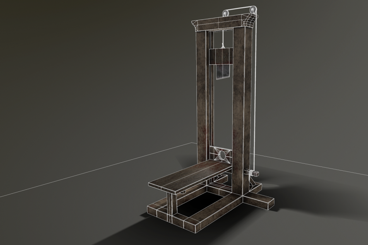 Guillotine PBR, an Environmental 3D Model by en3my71 (Photo 10 of 11)