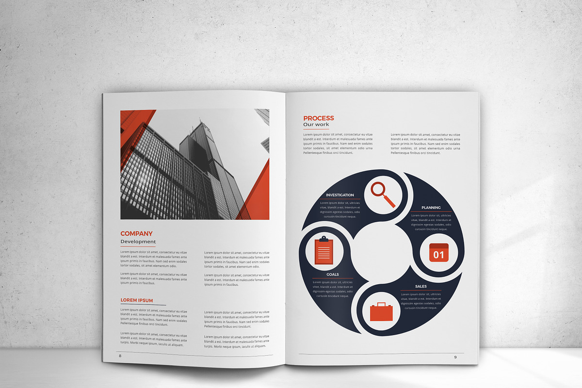 Corporate Brochure, a Brochure Template by design_pick (Photo 6 of 12)