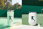Tennis Tumbler Mockup Set Vol 1, a Cups & Container Mockup by DOBE Studio (Thumbnail 2 of 4)