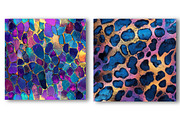 Iridescent Leopard Print Digital Pap, a Pattern Graphic by Watercolor design (Thumbnail 3 of 4)