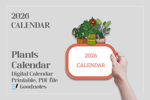 2026 simple calendar, a Templates & Theme by dott