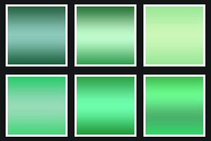 Tsavorite Color Gradients