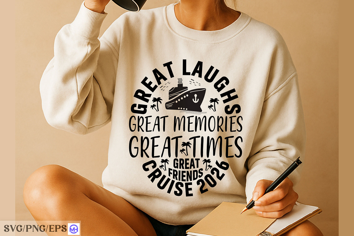 Great Laughs Great Memories Great, a Graphic by mh_arif (Photo 3 of 4)
