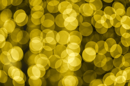 Golden blurred lights, an Abstract Photo by Anatoliy Sadovskiy