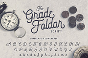 The Gradefoldar (2 fonts + 27 Bonus), a Sans Serif Font by ArdhLemurian Labs (Thumbnail 10 of 11)