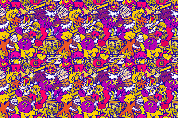 Funny Seamless Pattern.