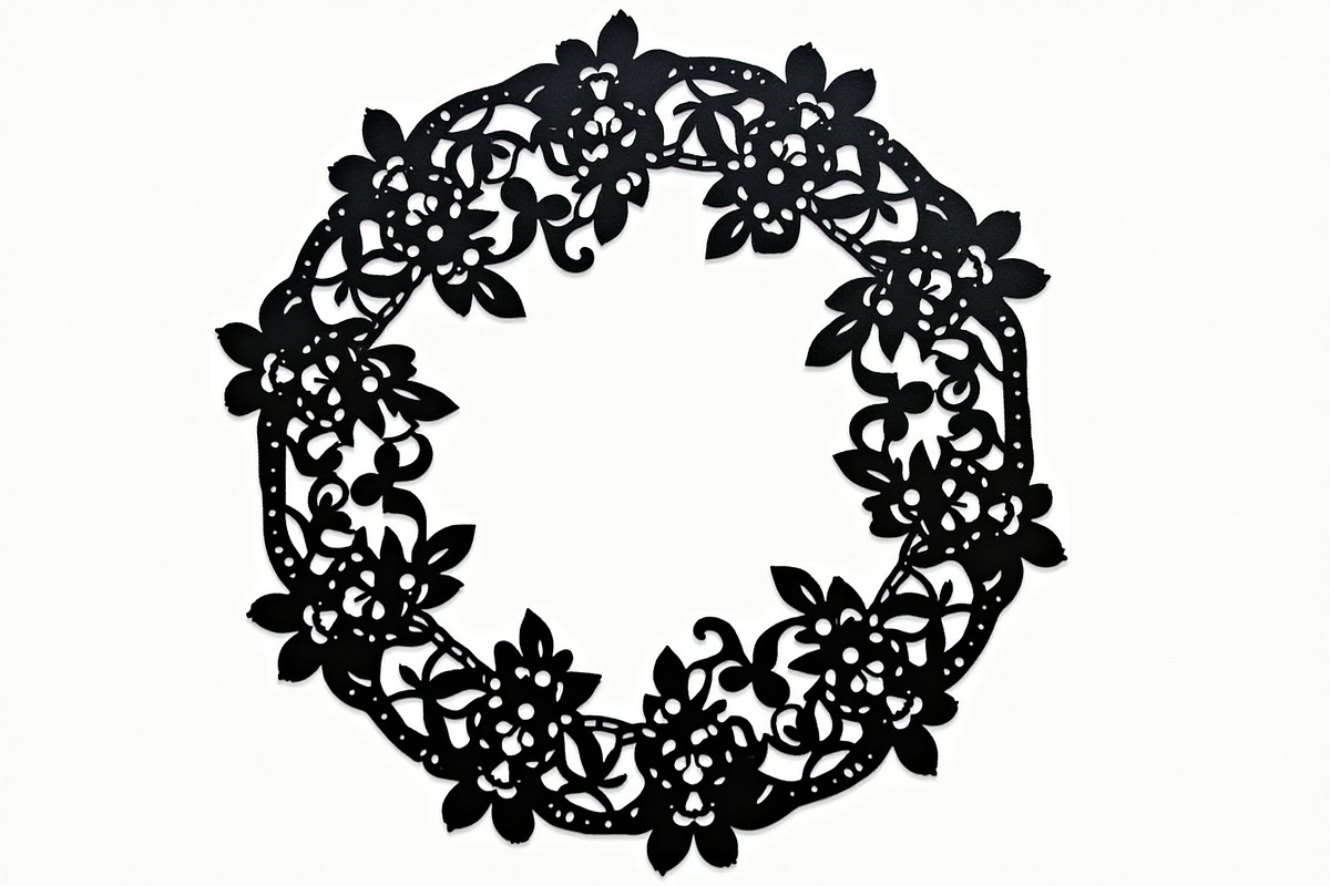 Mandala Frame with Abstract Floral, an Illustration by Amazin_art (Photo 12 of 16)
