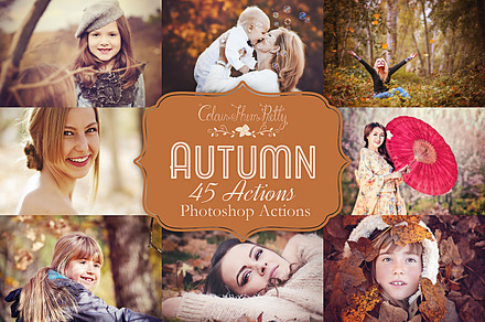 Autumn Actions for Photoshop