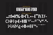 Bold Gold – Heavy Squared Font, a Sans Serif Font by Artiveko (Thumbnail 2 of 8)