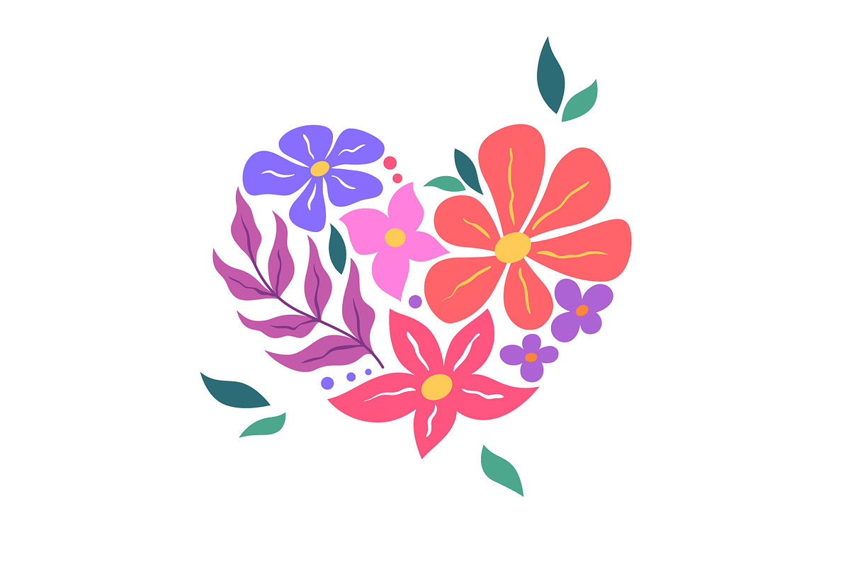 Flower heart, a Decorative Illustration by Cmeree (Photo 3 of 3)
