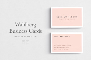 Wahlberg Business Card