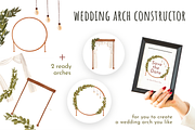 Save the Date Clipart. Scene creator, an Illustration by Heartwarming Art (Thumbnail 5 of 13)